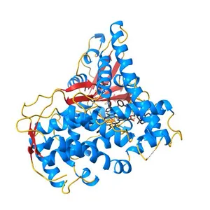 structure of the A82F BM3 heme domain in complex with omeprazole