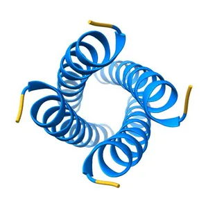 Crystal Structure of De novo Designed Fullerene organizing peptide