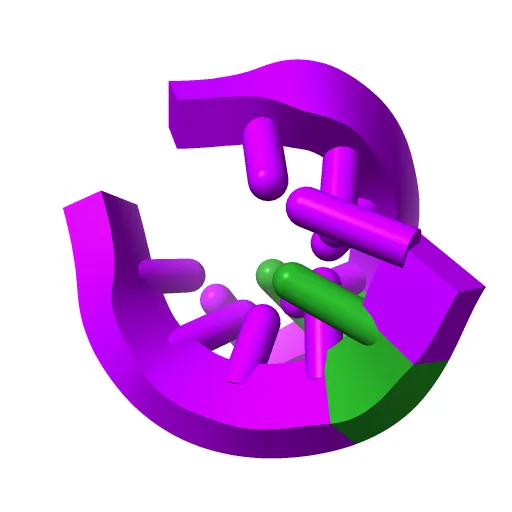 X-Ray structure of r[CGCG(5-fluoro)CG]2 — Фото 2 из 11