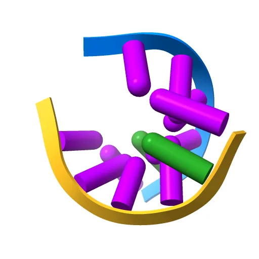 X-Ray structure of r[CGCG(5-fluoro)CG]2 — Фото 4 из 11