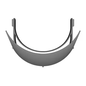 DtM-v3.1 Face Shield PPE, NO LOGO, Fixed Width, 3 Peg Version