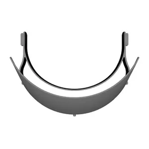 Optimized DtM v3.1 Face Shield PPE, 12% faster printing, filet edges