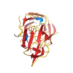 Crystal structure analysis of HIV-1 protease with a substrate analog P1-P6