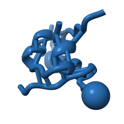 THE STRUCTURE OF 2ZN PIG INSULIN CRYSTALS AT 1.5 ANGSTROMS RESOLUTION — Image 8 of 13