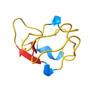 Crystal structure of Notched-fin eelpout type III antifreeze protein A20T mutant (NFE6, AFP), P21 form