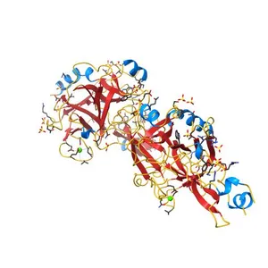 Human cationic trypsin complexed with bovine pancreatic trypsin inhibitor (BPTI)