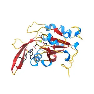 Crystal structure of human small C-terminal domain phosphatase 1 (Scp1) bound to rabeprazole