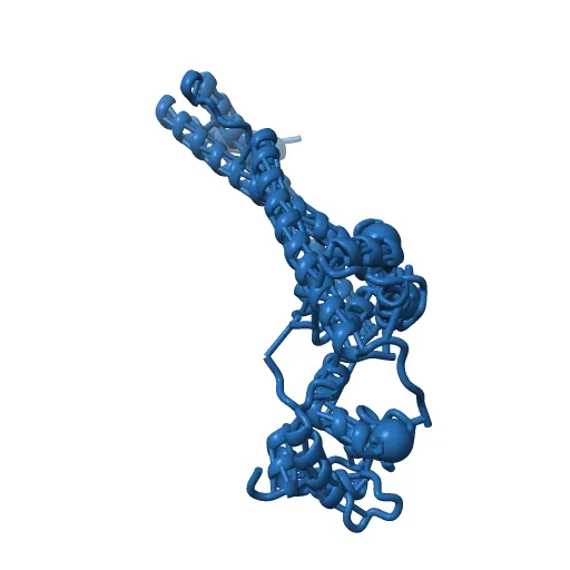 Crystal structure of the 52kDa domain of human cardiac troponin in the Ca2+ saturated form — Image 5 of 13