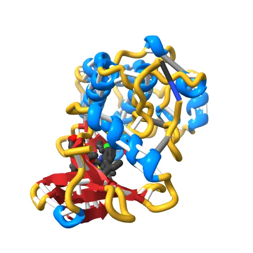 Lyn Tyrosine Kinase Domain-Dasatinib complex — Image 11 of 13