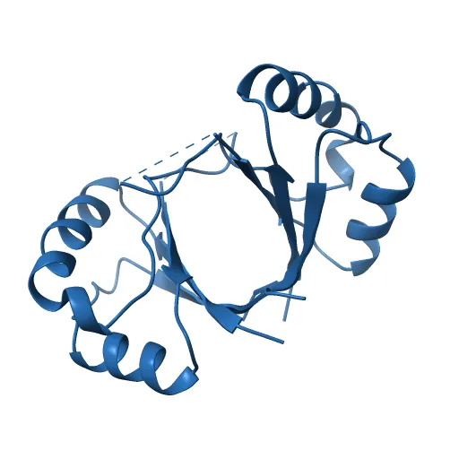 CRYSTAL STRUCTURE OF THE E2 DNA-BINDING DOMAIN FROM HUMAN PAPILLOMAVIRUS TYPE-16: IMPLICATIONS FOR ITS DNA BINDING-SITE SELECTION MECHANISM — Фото 12 из 13