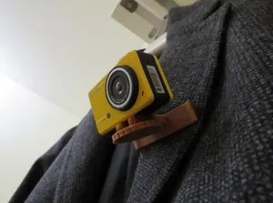 Space camera holder/clip