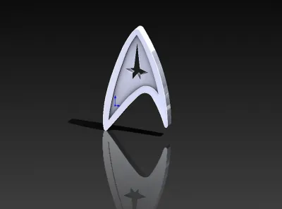 Значок STAR TREK Звездный путь