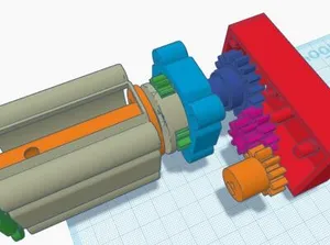 Лебёдка передача 1\9  v1.0