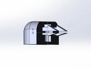 3d модель клапана для пластикового...