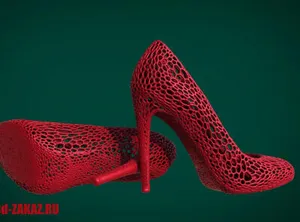 Туфли дизайн Voronoi