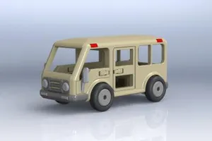 Бусик - автобус игрушечный