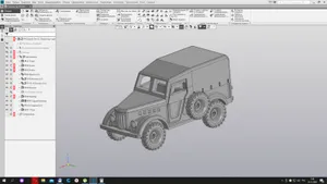 Игрушка "ГАЗ-69" Масштаб 1:80