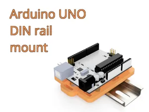 Крепление Arduino UNO на DIN рейку
