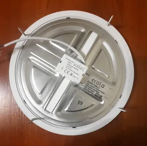 Корпус для ультратонкого встраиваемого LED светильника DARV15ELC с креплением на саморезах