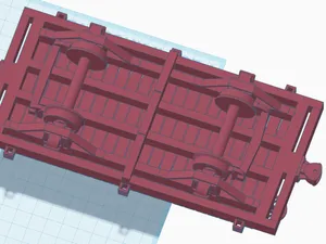 Вагон платформа в масштабе 1/20 G scale