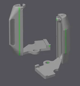Anycubic Vyper (версии A, В, С) - Улучшенные воздуховоды обдува деталей.