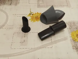 Насадка для пылесоса, переходник для автомобильного пылесоса под силиконовую трубку, переходник для пылесоса