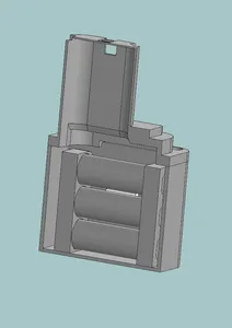 Корпус аккумулятора Макита 9.6в под Li-ion BMS12v