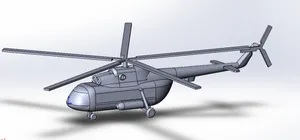 Ми-8 3D-модель для печати