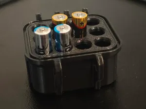 Rugged Box Battery Holder (AAA)/ Хранение батареек типа (AAA)