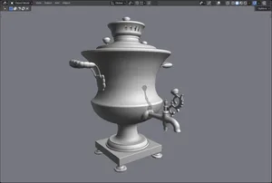 3D модель Самовара для вкусного чая