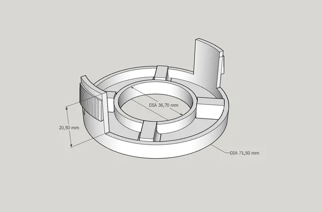 Крышка катушки для триммера mgtp300p mac allister