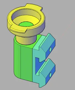Кронштейн для поворотной камеры к принтеру Ender 3 Neo*