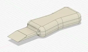 Скребок шпатель для снятия меделей со стола