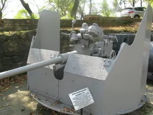 Автоматическая зенитная пушка (АЗП) 70-К (Anti-aircraft cannon 70-К) 1:35 ВМФ СССР