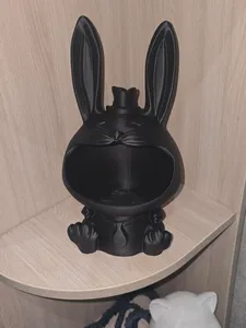 заяц со шляпой конфетница