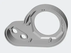Лицевая часть корпуса бортового компьютера для электросамовара Kugoo