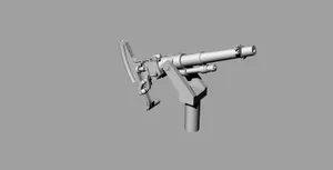 37мм пушка Готчкиса для пл. Минога масштаб 1/50