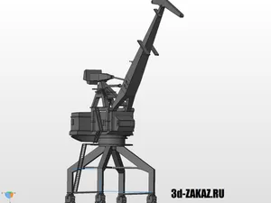 Портальный кран "Кировец"