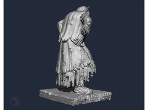 3D-модель "Баба Яга"