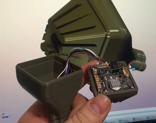 Корпус бокс модуля IP-камера видеонаблюдения уличная Sony POE / 12V — Image 5 of 9