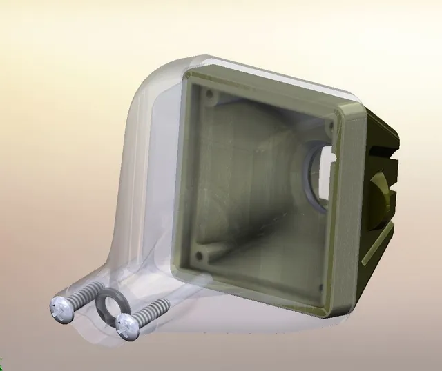 Корпус бокс модуля IP-камера видеонаблюдения уличная Sony POE / 12V — Image 9 of 9