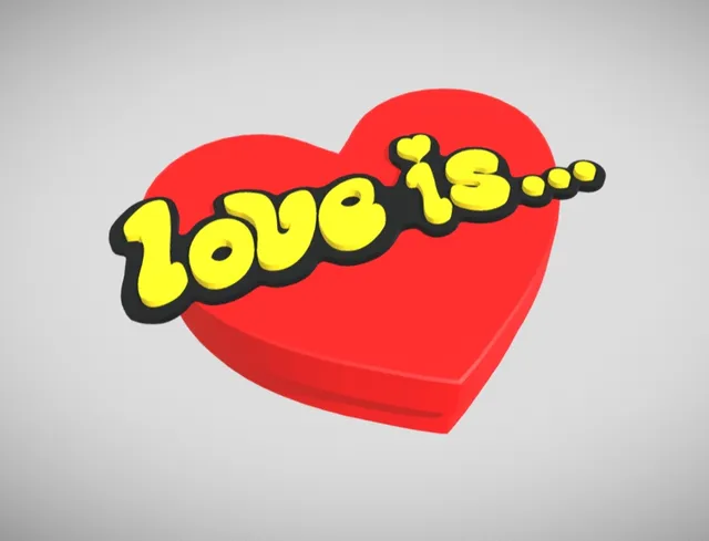 Подарочная коробка Love is... — Фото 2 из 3