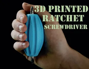 3D Printed Ratchet Screwdriver