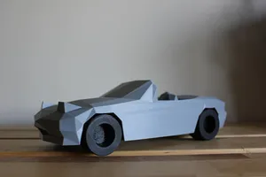 Low-Poly Mazda Miata