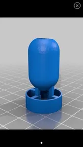 bomb shaped Paracord bead
