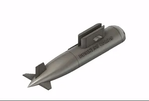 SUBMARINE DESKTOP BUSINESS CARD HOLDER