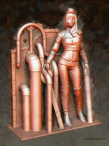 Steampunk Lady : Lenora