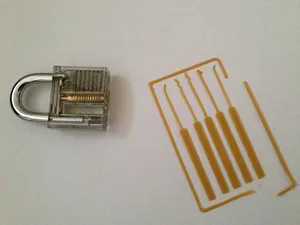 Lock Pick Set Card