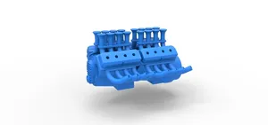 Diecast engine 2 V8 Version 4 Scale 1:25