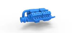 Diecast engine 2 V8 Version 5 Scale 1:25